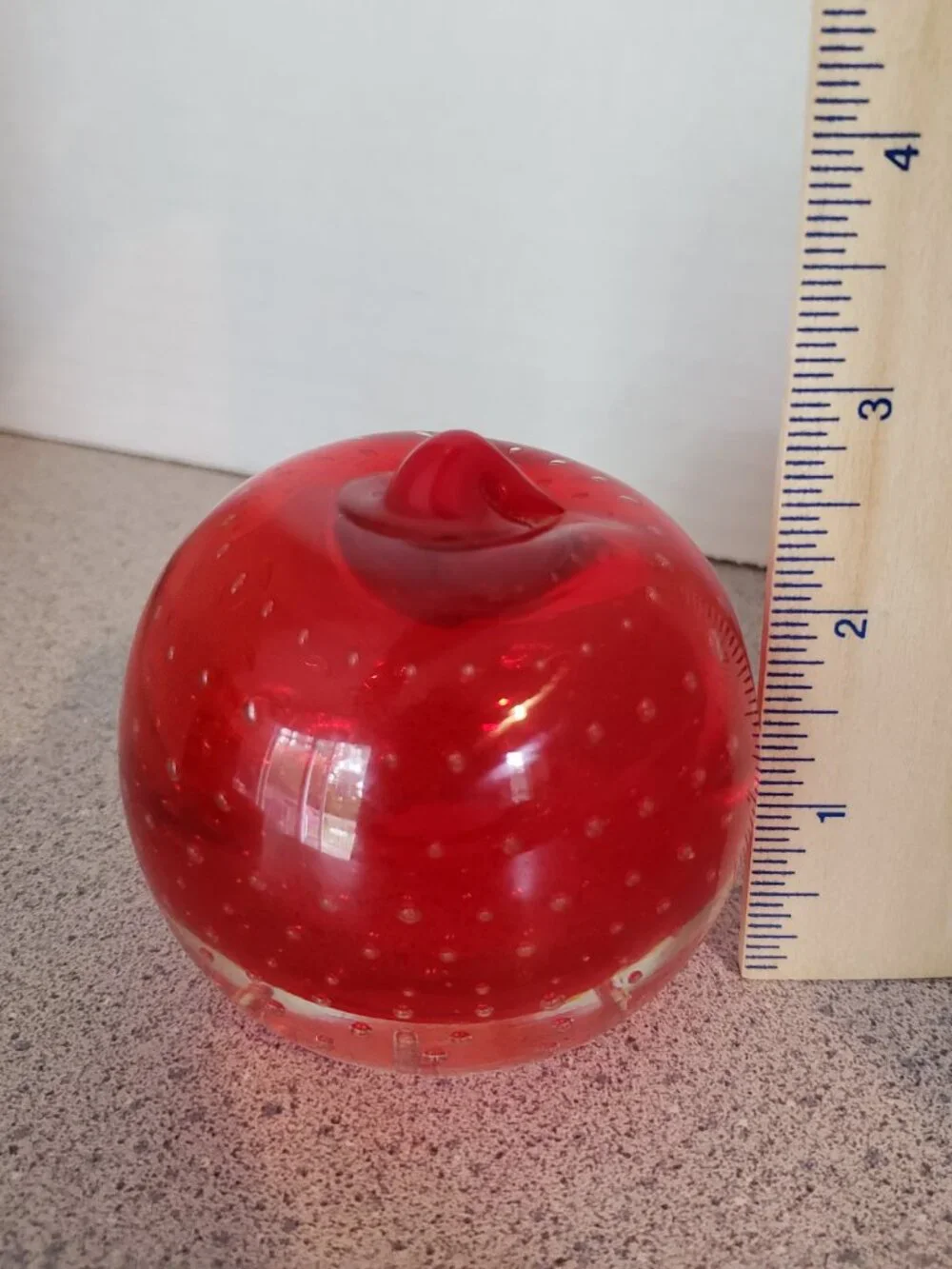 Vintage Rossini Art Glass Paperweight
